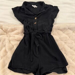 Princess Polly Black Romper